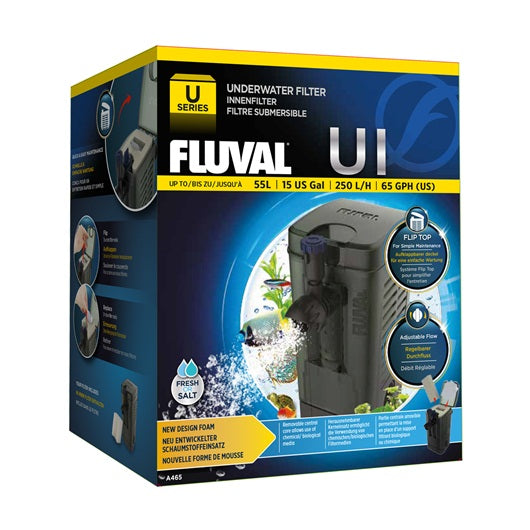 Filtre sous-marin Fluval U1, 55 L (15 gal US)