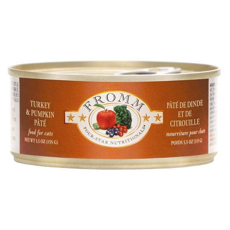 Fromm Four-Star Turkey &amp; Pumpkin Pate Canned Entrée Cat Food