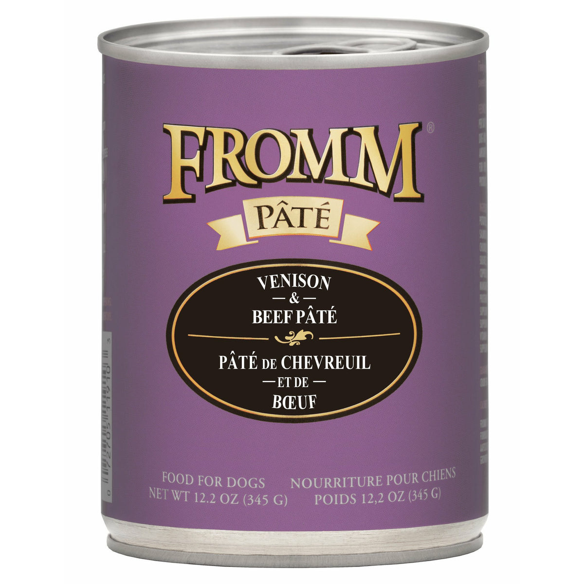 Fromm Pâté / Gold - Venison &amp; Beef - Canned Dog Food (345g)