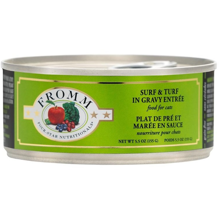 Fromm Four-Star Surf &amp; Turf in Gravy - Canned Cat Food