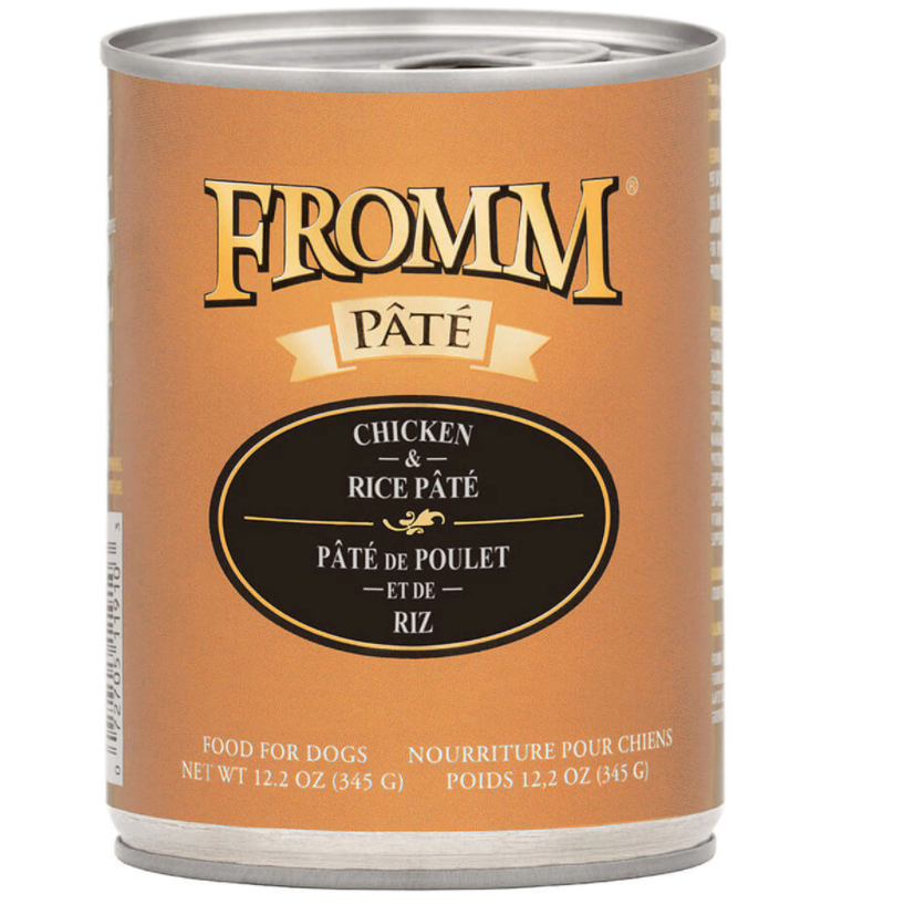 Fromm Pâté / Gold - Chicken &amp; Rice - Canned Dog Food (345g)