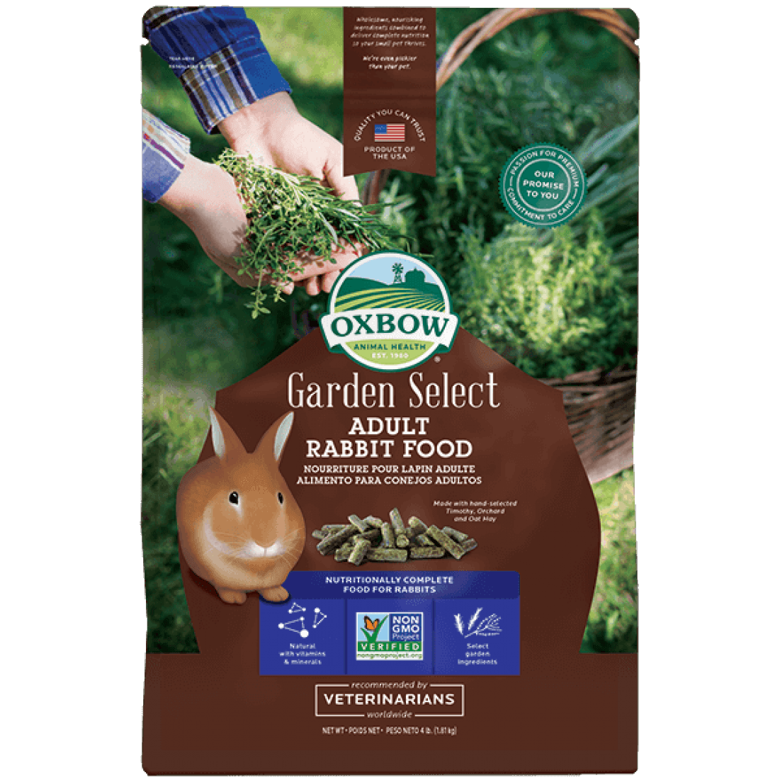 Oxbow Garden Select Adult Rabbit Food Safari Pet Center