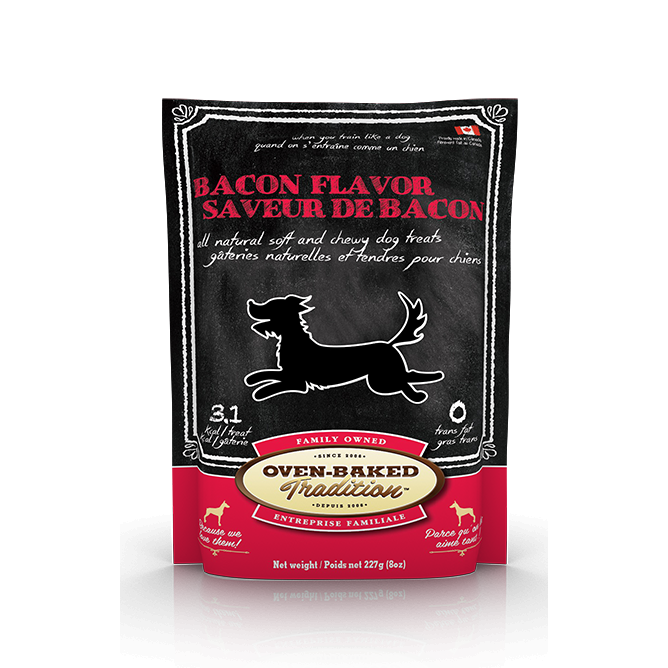 Oven Baked Tradition - Gâteries pour chiens au bacon (227g)
