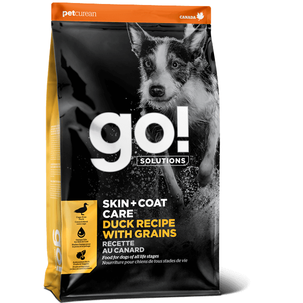 Go! Solutions Skin + Coat Care - Canard - Nourriture pour chiens (3.5lb, 22lb)