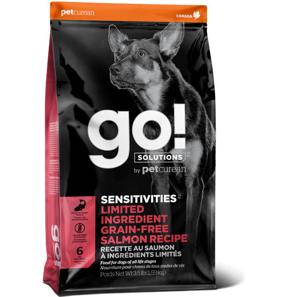 Go! Solutions Sensitivities Limited Ingredient Diet (LID) Salmon Dog Food (3.5lb, 22lb)