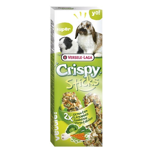 Versele Laga Crispy Sticks pour lapins et cochons d&#39;Inde saveur végétale