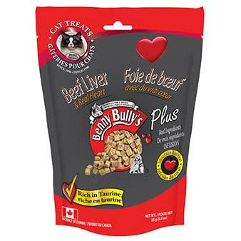 Benny Bully&#39;s Beef Liver and Real Heart Cat Treats