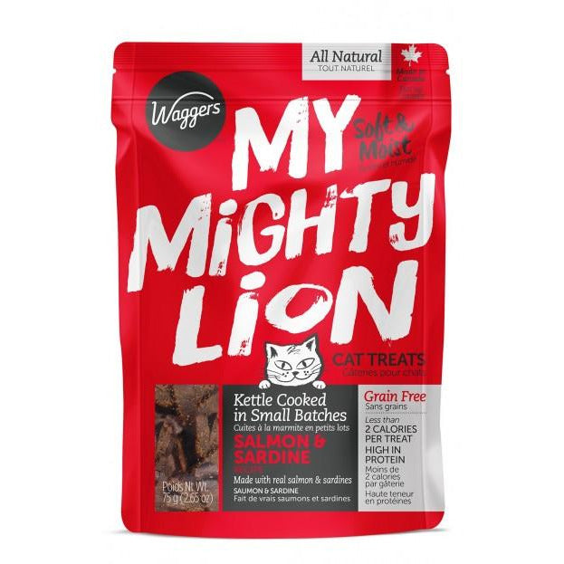 Jay&#39;s My Mighty Lion - Gâteries pour Chat - Saumon 75g