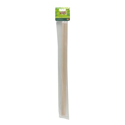Living World Wooden Perches 48 cm (19 in) 2-pack