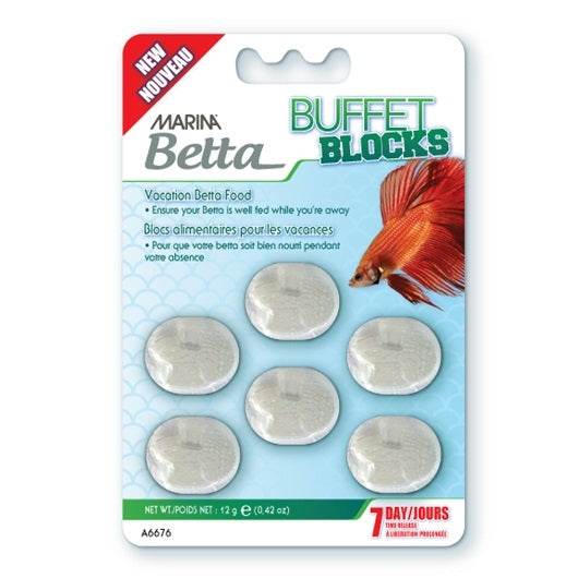 Blocs de buffet Marina Betta - 12 g (0,42 oz)