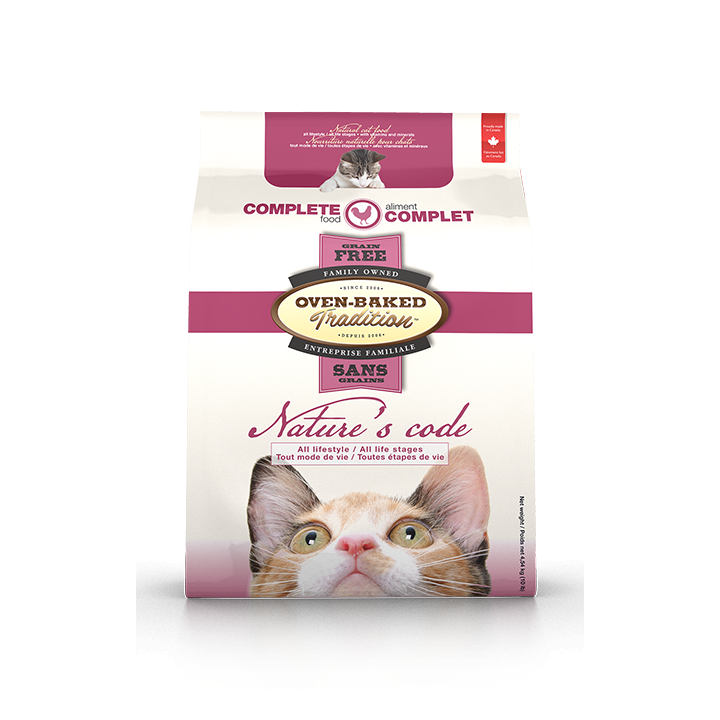 Oven Baked Tradition Nature&#39;s Code - Grain-Free Chicken Formula Cat Food