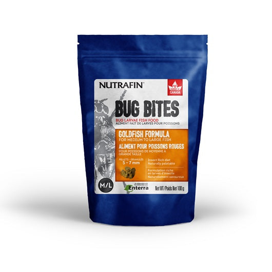 Nutrafin Bug Bites - Granulés pour poisson rouge (100g)