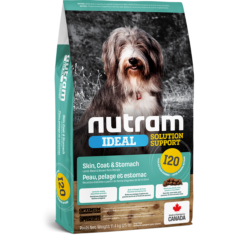 Nutram I20 Ideal Solution Support Skin, Coat and Stomach - Dog Food