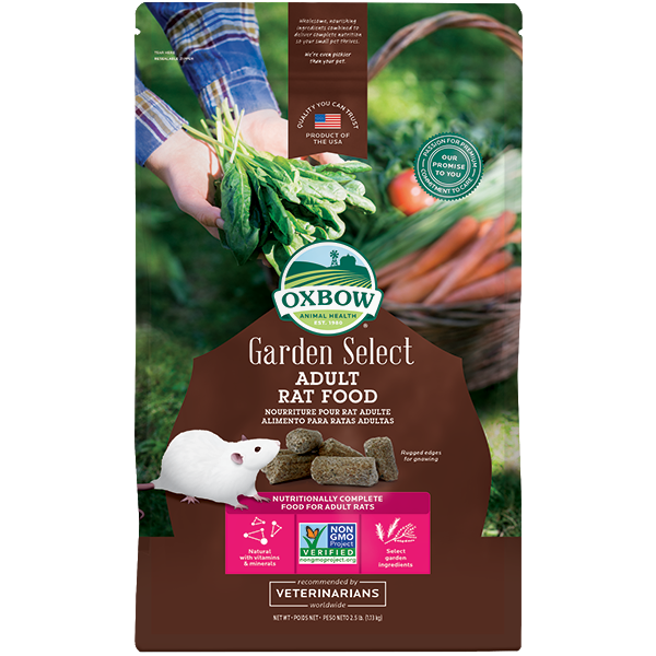 Oxbow Garden Select - Nourriture pour rats adultes (2,5 lb)
