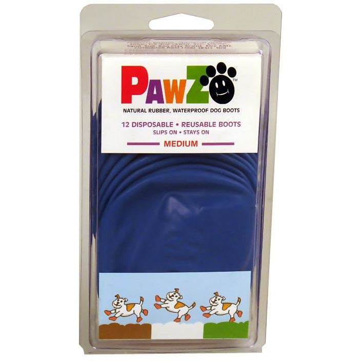 Pawz Disposable Rubber Dog Boots (Tiny - XL)