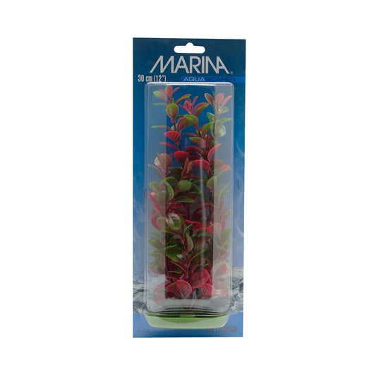 Marina AquaScaper Plastic Plant - Red Ludwigia - Extra Large - 37.5 cm (15”)