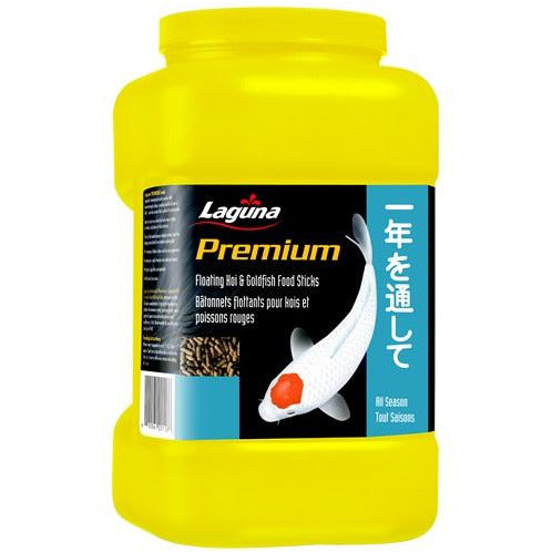 Laguna Premium Koi &amp; Goldfish Floating Food Sticks - All Season Diet