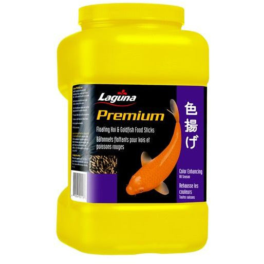 Laguna Premium Koi and Goldfish Floating Food Sticks - Colour Enhancing Diet