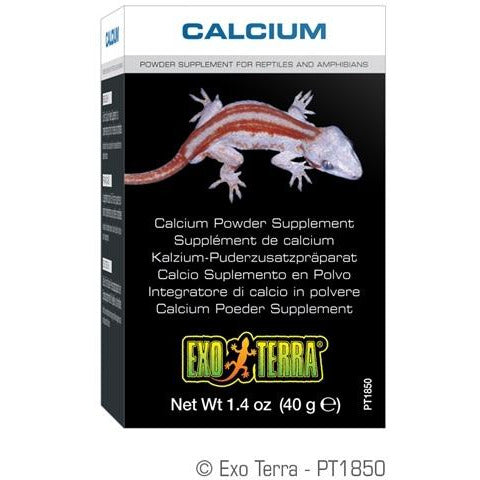 Supplément de poudre de calcium Exo Terra - 1,4 oz (40 g)