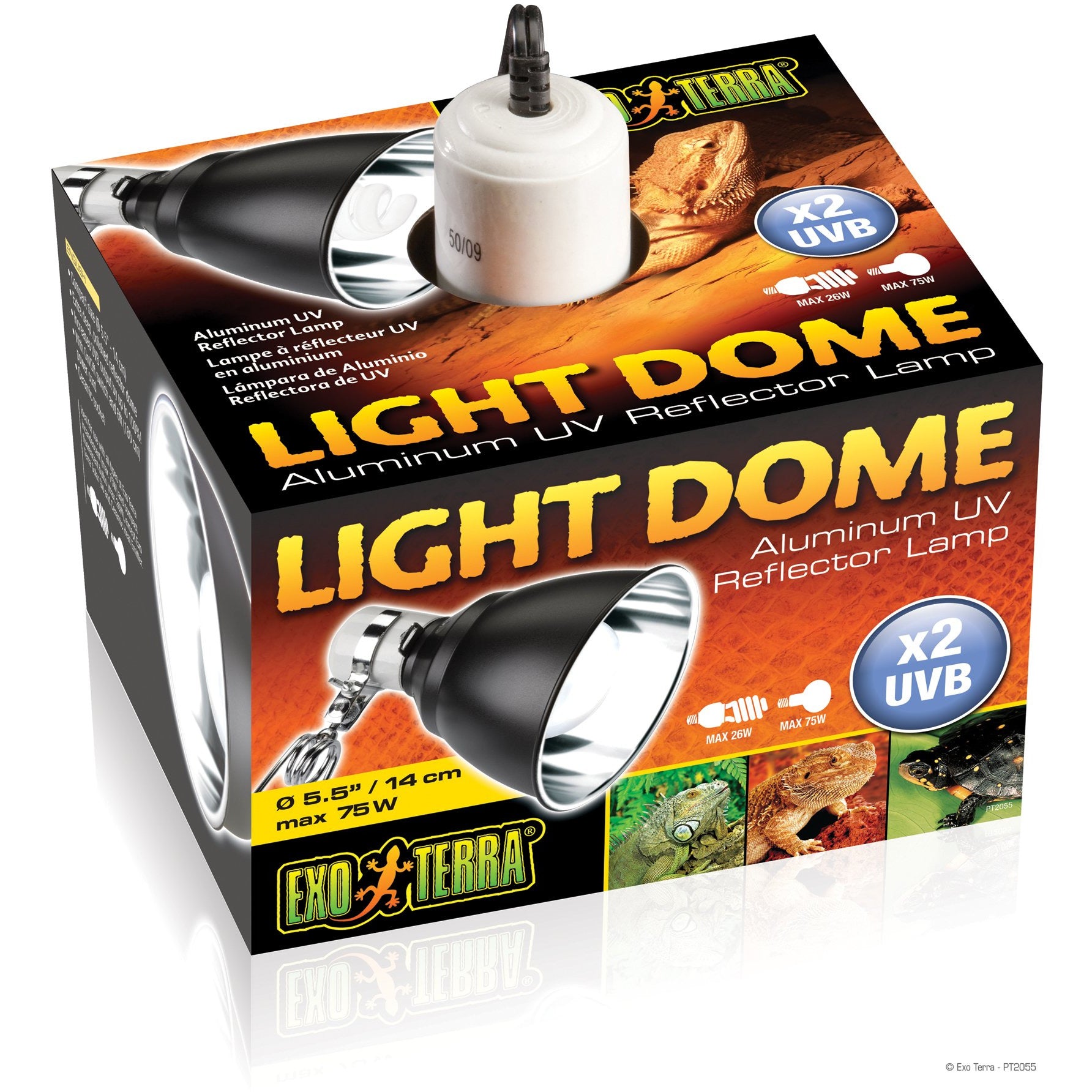 Exo Terra Dome Light Fixture (14cm, 18cm) - Safari Pet Center