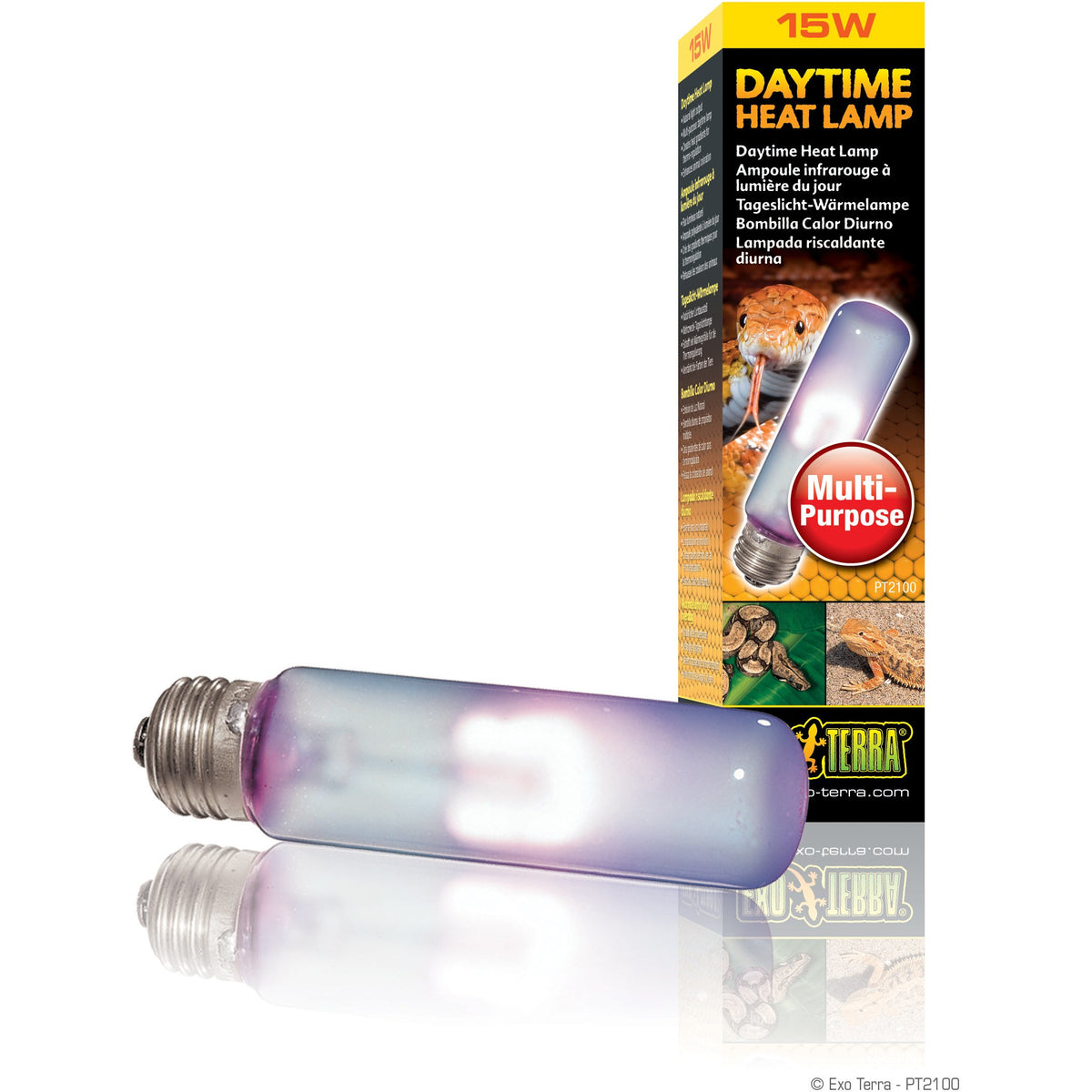 Exo Terra Daytime Heat Lamp - T10 / 15 W