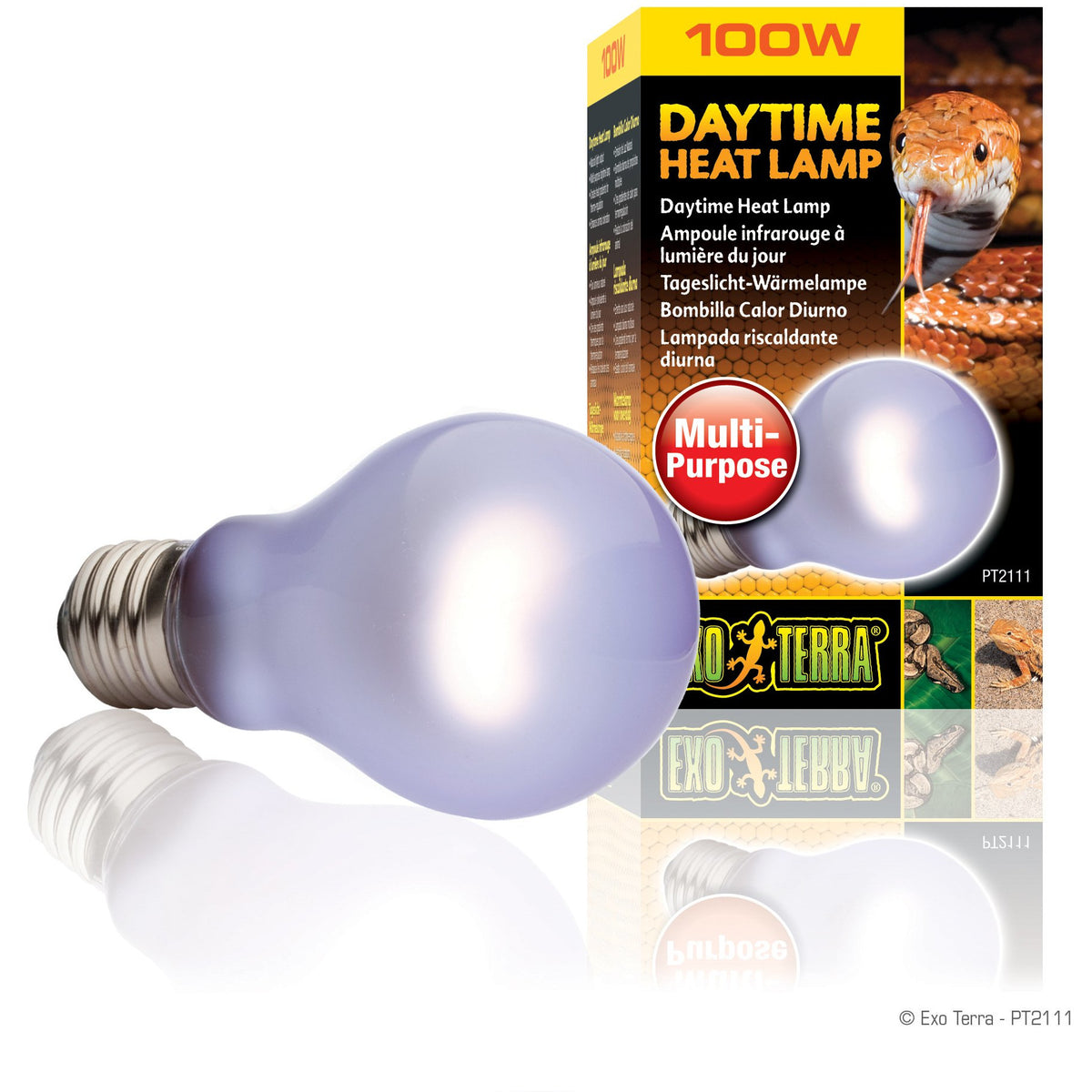 Exo Terra Daytime Heat Lamp - A19 / 100 W
