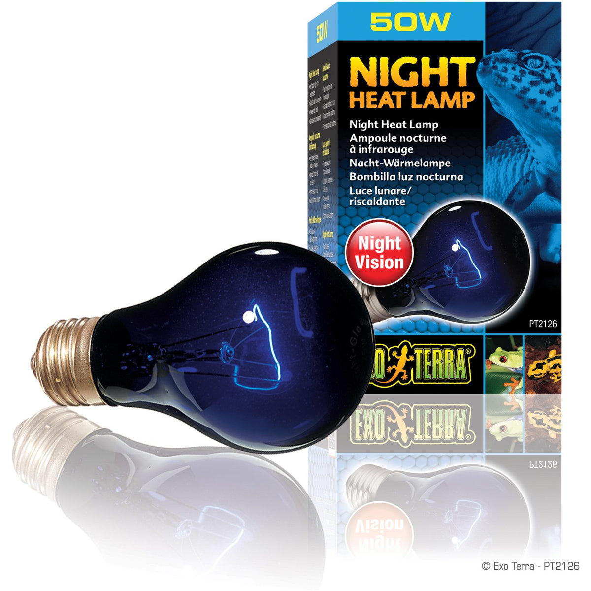 Exo Terra Night Heat Lamp - A19 / 50 W