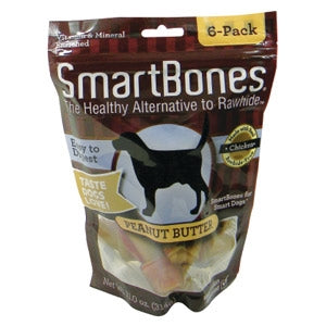 SmartBones Small Peanut Butter 6-pack