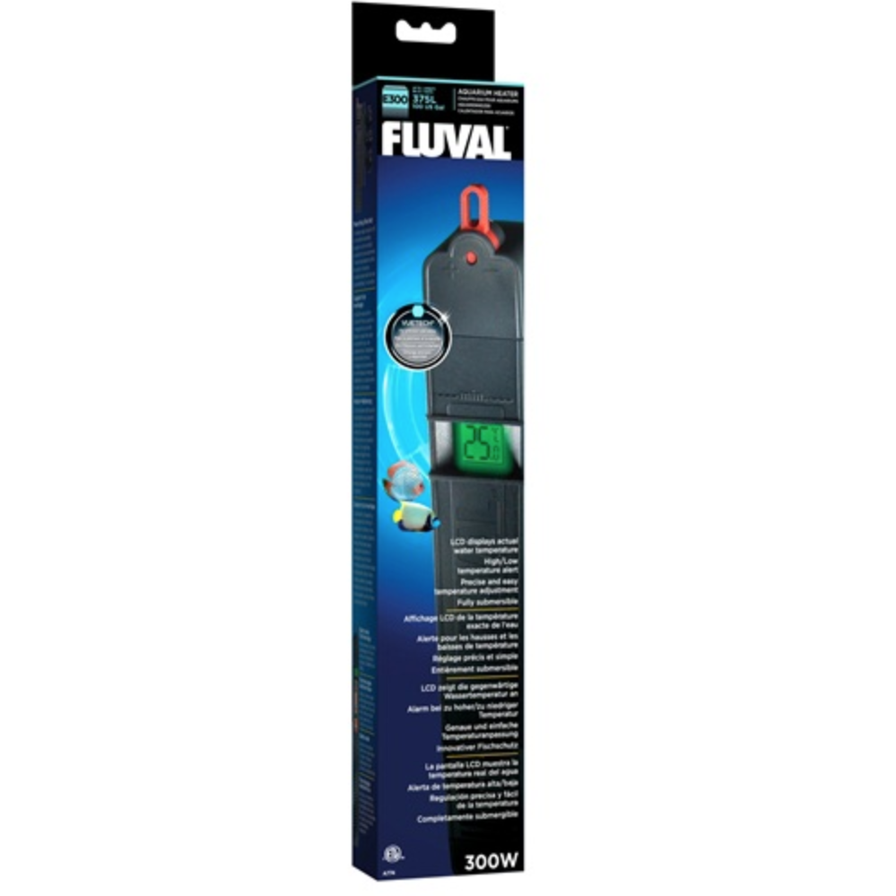 Chauffe-eau électronique avancé Fluval «E» de 300 watts, 375 L (100 gal US)