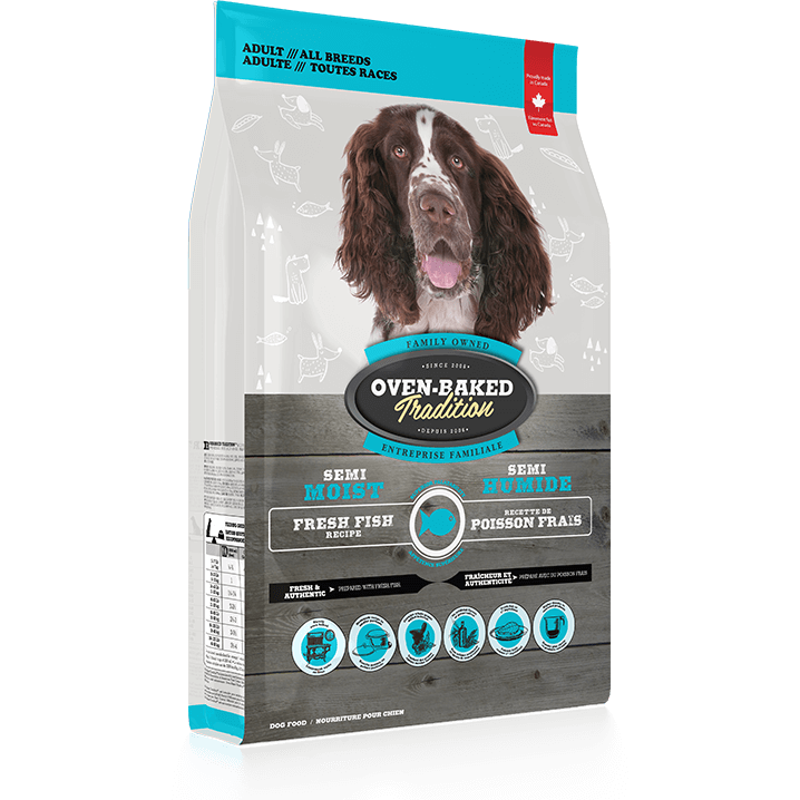 Oven Baked Tradition - Semi-Moist Adult Dog Food - Fish