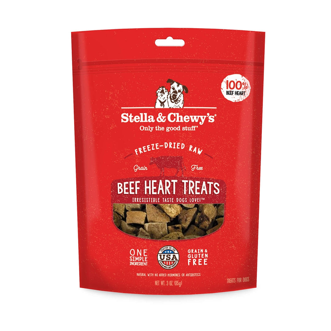 Stella &amp; Chewy&#39;s Beef Heart Dog Treats (3oz)