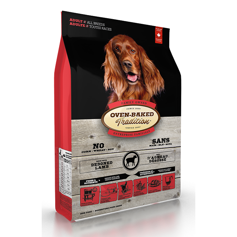 Oven Baked Tradition Adult Lamb Dog Food Safari Pet Center