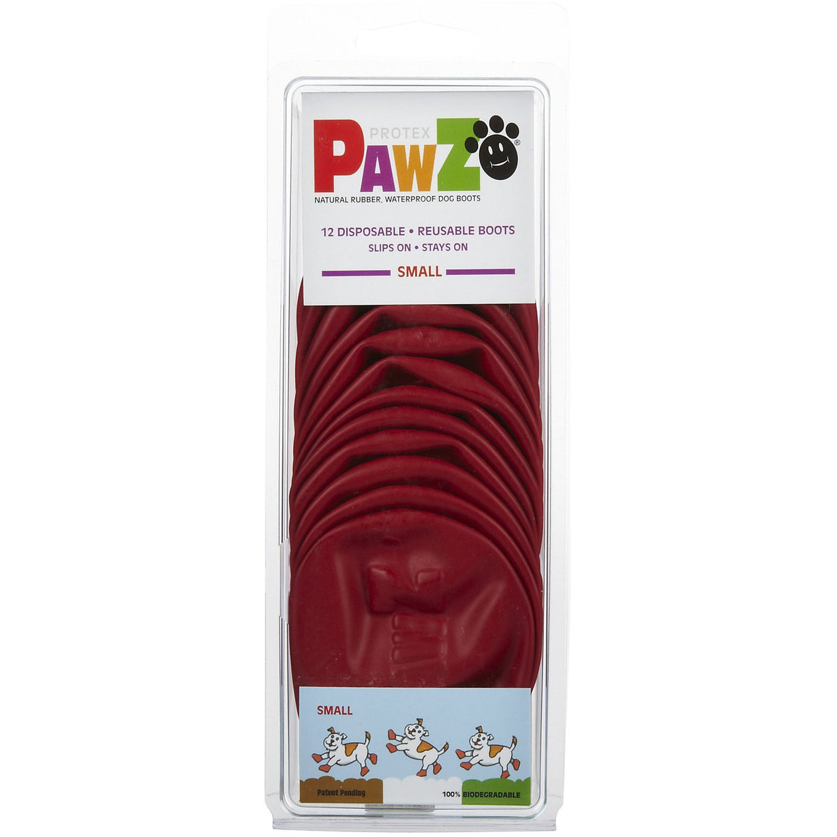 Pawz Disposable Rubber Dog Boots (Tiny - XL)