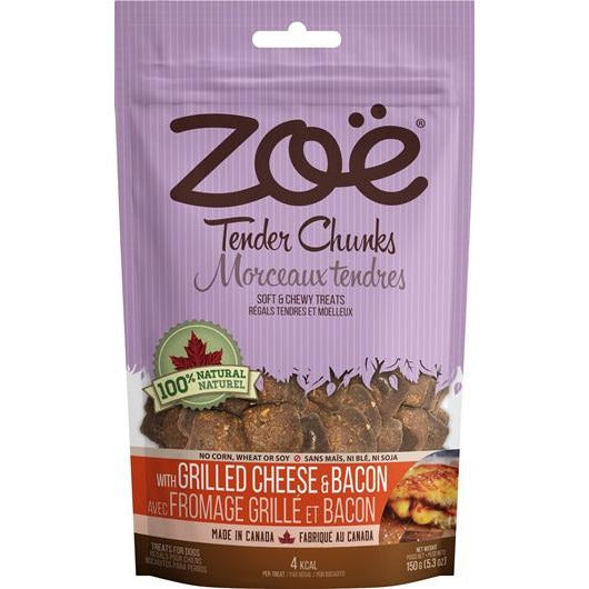 Zoe Tender Chunks - Fromage grillé et bacon - 150 g (5,3 oz)